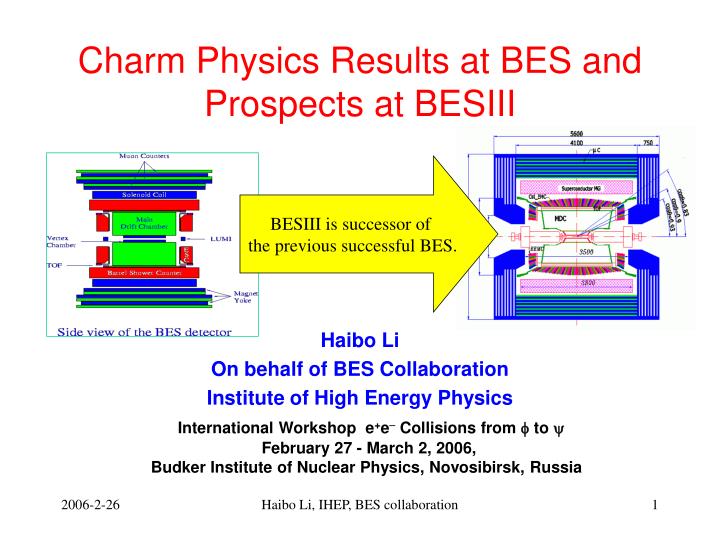 charm physics results at bes and prospects at besiii