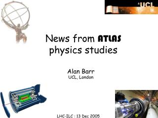 News from ATLAS physics studies
