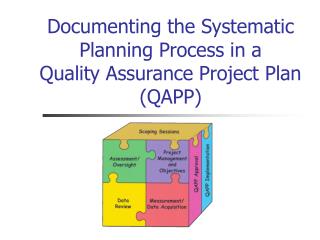 Documenting the Systematic Planning Process in a Quality Assurance Project Plan (QAPP)