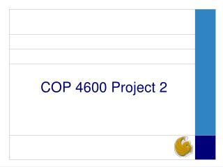 COP 4600 Project 2