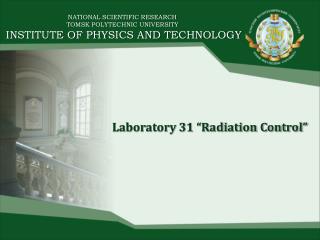 NATIONAL SCIENTIFIC RESEARCH TOMSK POLYTECHNIC UNIVERSITY INSTITUTE OF PHYSICS AND TECHNOLOGY