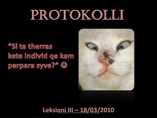protokolli