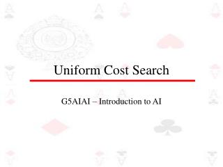 Uniform Cost Search