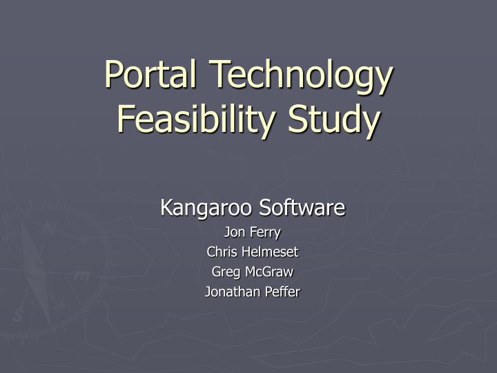 portal technology feasibility study