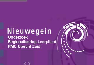 onderzoek regionalisering leerplicht rmc utrecht zuid
