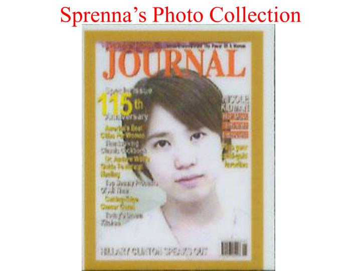 sprenna s photo collection