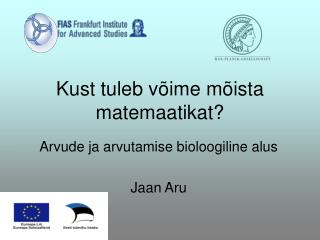 kust tuleb v ime m ista matemaatikat