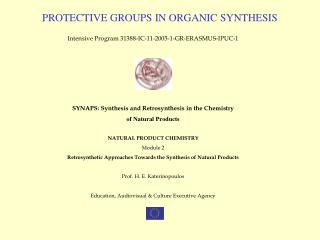 PROTECTIVE GROUPS IN ORGANIC SYNTHESIS