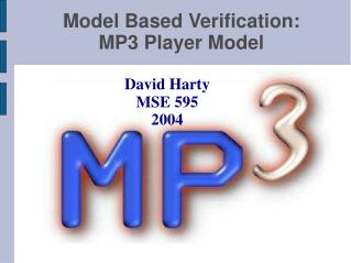 Model Based Verification: MP3 Player Model