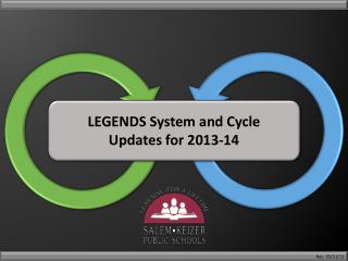 LEGENDS System and Cycle Updates for 2013-14