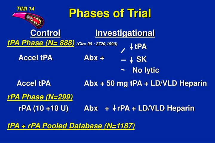 phases of trial