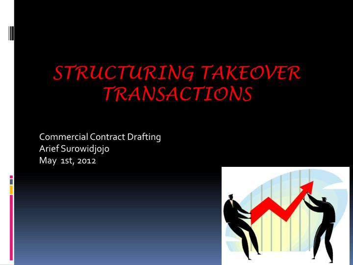 commercial contract drafting arief surowidjojo may 1st 2012