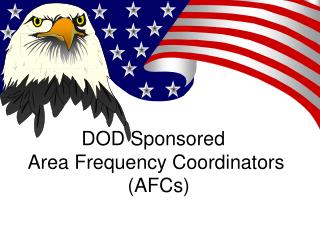 DOD Sponsored Area Frequency Coordinators (AFCs)