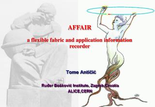 AFFAIR a flexible fabric and application information recorder