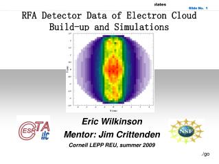 RFA Detector Data of Electron Cloud Build-up and Simulations