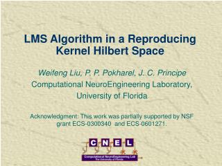 LMS Algorithm in a Reproducing Kernel Hilbert Space