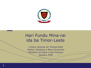 hari fundu mina rai ida ba timor leste