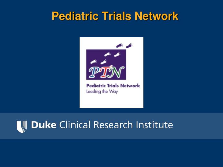 pediatric trials network