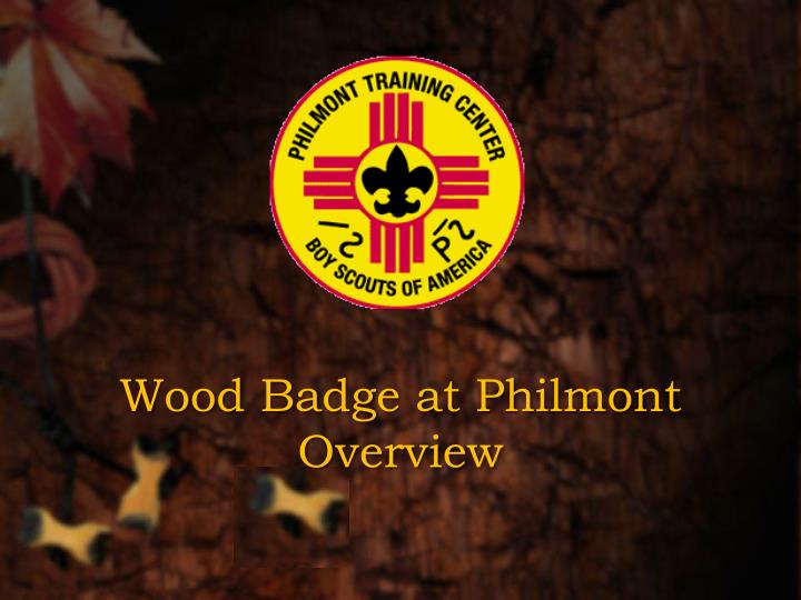 wood badge at philmont overview