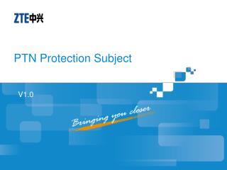PTN Protection Subject