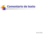 Comentario de texto - slide 1