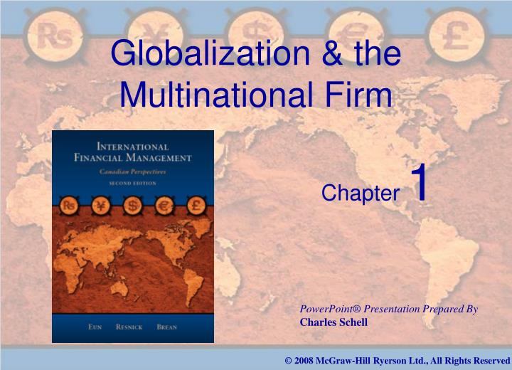 globalization the multinational firm