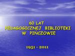 1951 - 2011 - slide 1