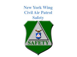 New York Wing Civil Air Patrol Safety