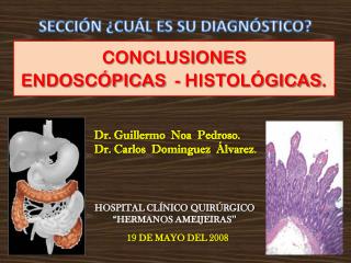 conclusiones endosc picas histol gicas