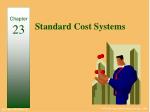 Standard Cost Systems - slide 1