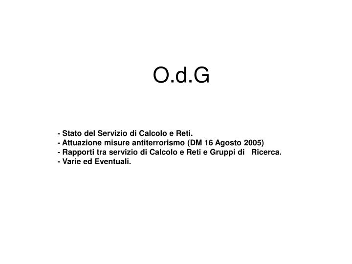 o d g