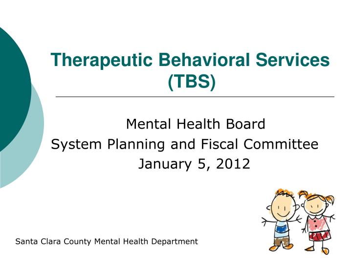 therapeutic behavioral services tbs