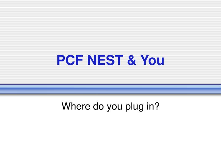 pcf nest you