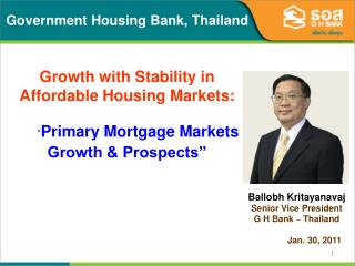 Government Housing Bank, Thailand