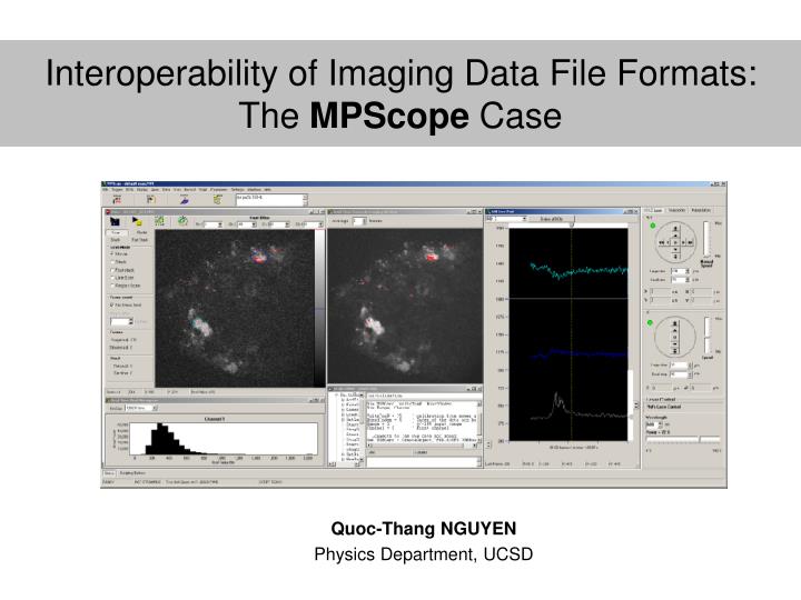 interoperability of imaging data file formats the mpscope case