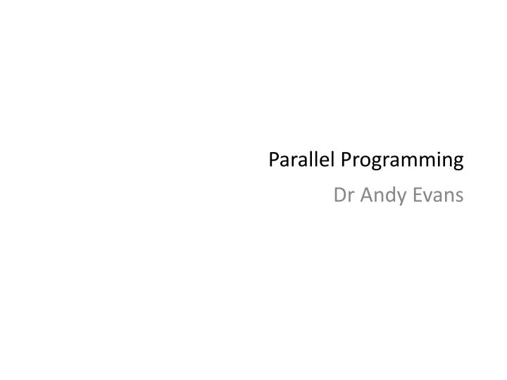 parallel programming