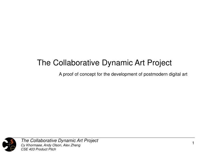 the collaborative dynamic art project