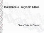 Instalando o Programa GBOL - slide 1