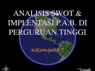 analisis swot implentasi p a b di perguruan tinggi