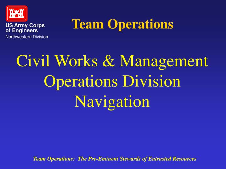 team operations