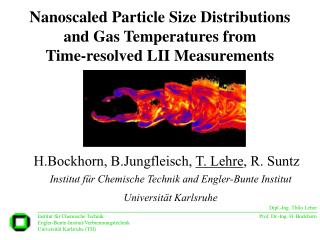 Nanoscaled Particle Size Distributions and Gas Temperatures from Time-resolved LII Measurements