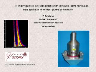 P. Schotanus SCIONIX Holland B.V. Dedicated Scintilllation Detectors scionix.nl