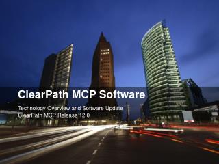 ClearPath MCP Software