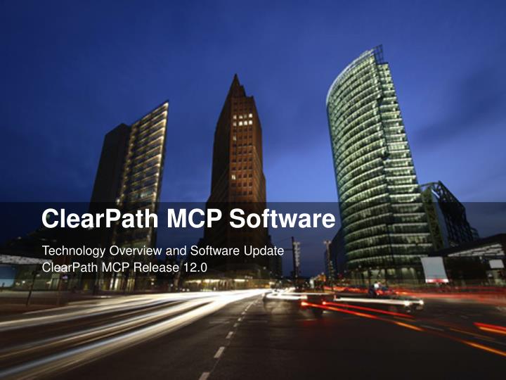 clearpath mcp software