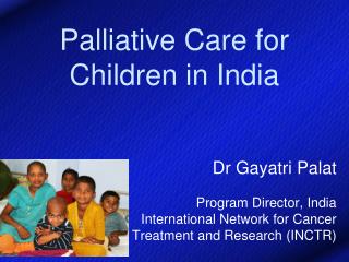 Palliative Care for Children in India