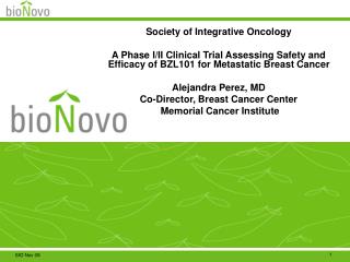 Society of Integrative Oncology