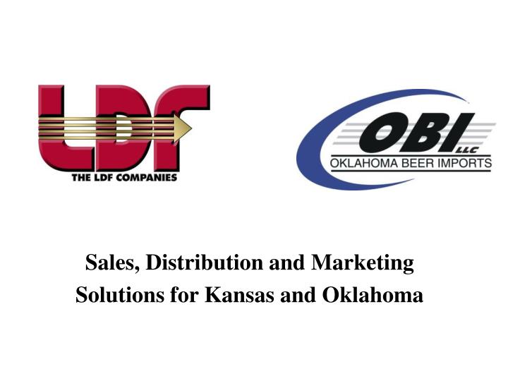 sales distribution and marketing solutions for kansas and oklahoma
