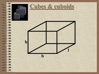 Cubes &amp; cuboids