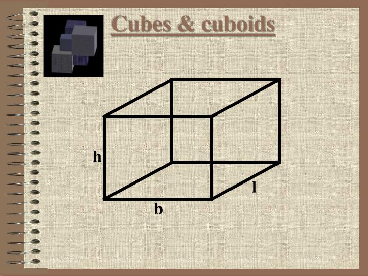 cubes cuboids