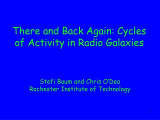 There and Back Again: Cycles of Activity in Radio Galaxies